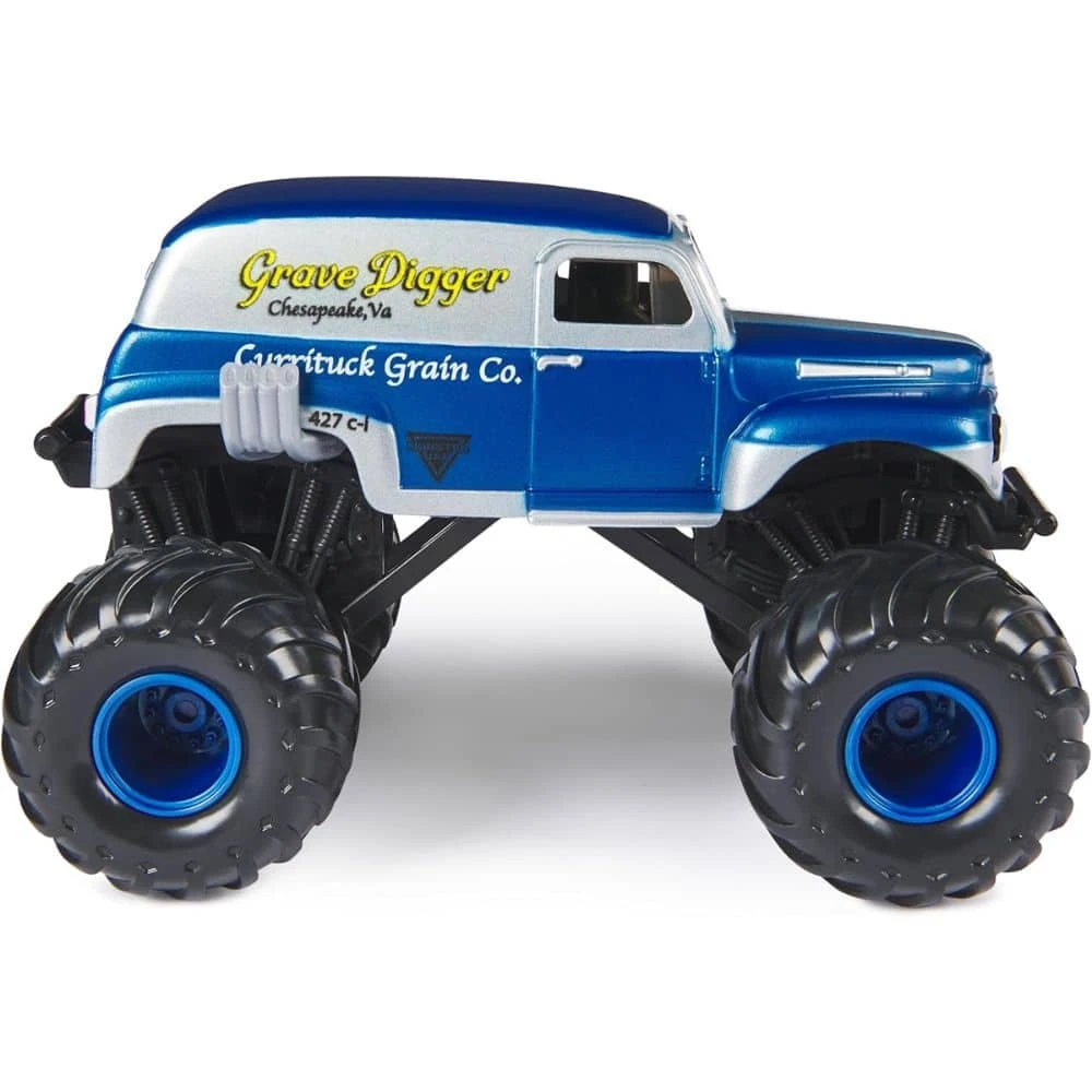 Monster Jam 1:24 Grave Digger Currituck Grain Co. Monsteriauto 7 Monster Jam 1:24 Grave Digger Currituck Grain Co. Monsteriauto - Image 5