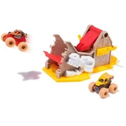 Monster Jam Mini 1:87 Boneyard Blaster Leikkisetti 11 Monster Jam Mini 1:87 Boneyard Blaster Leikkisetti -Muovi Ja Lelu US Monster Jam Mini 1 87 Boneyard leikkisetti 3
