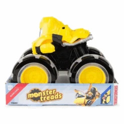 Monster Treads Bumblebee-ajoneuvo -Muovi Ja Lelu US Monster Treads Bumblebee