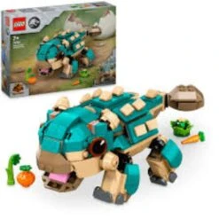 LEGO Jurassic World 76962 Pikku-Bumpy Ankylos -Muovi Ja Lelu US Moottoripyora 17