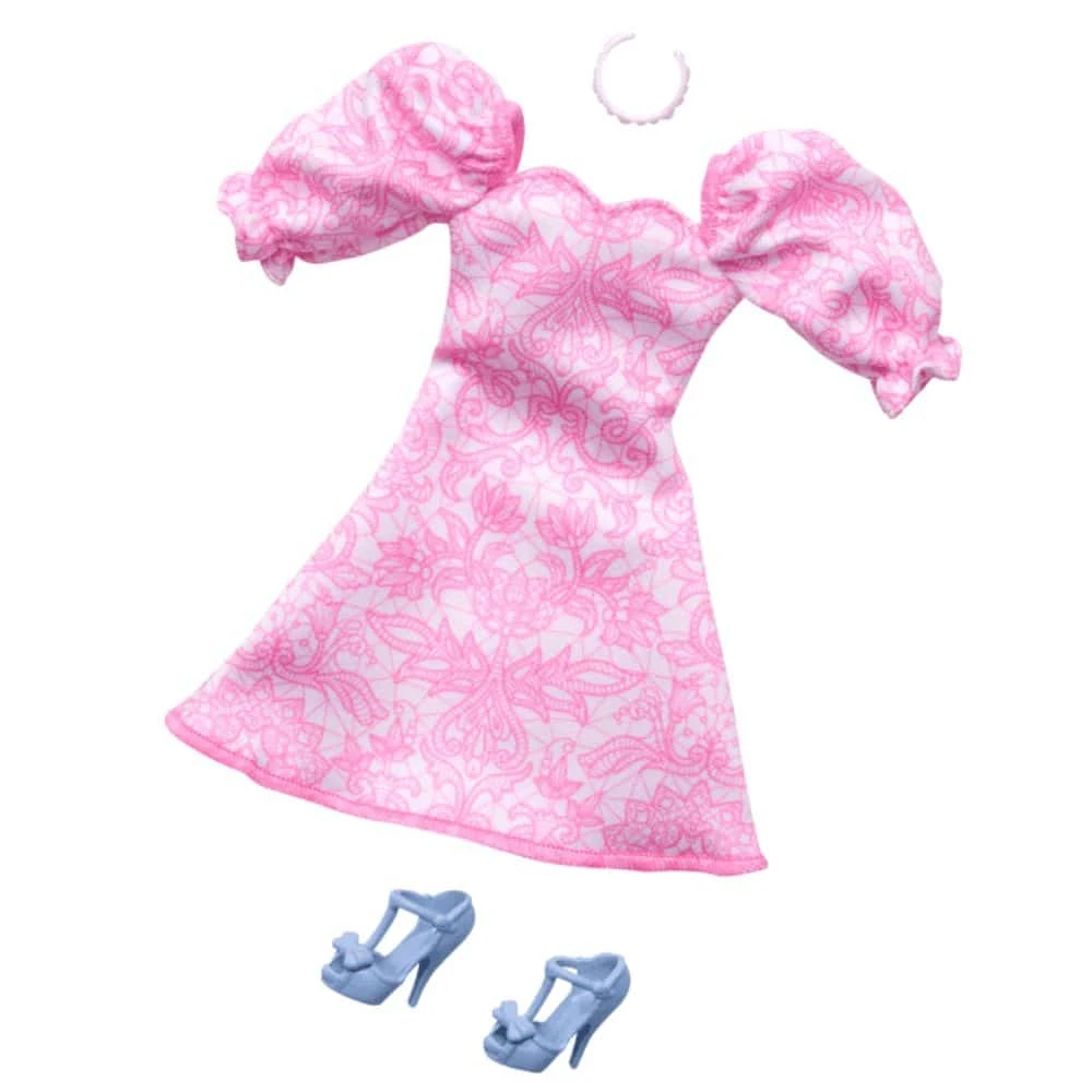 Barbie Asu Mekko Vaaleanpunainen Kuvio 3 Barbie Asu Mekko Vaaleanpunainen Kuvio