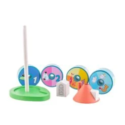 Muumitalo Pinottava Puinen -Muovi Ja Lelu US Muumitalo pinottava puinen 2