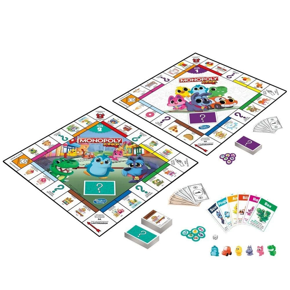 Monopoly Junior Lautapeli +4 V. 5 Monopoly Junior Lautapeli +4 V. - Image 3