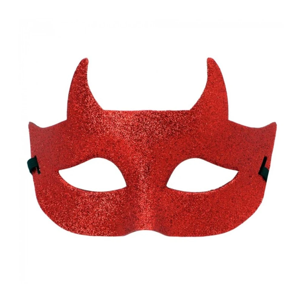 Naamari Paholainen Punainen Kimalteleva 3 Naamari Paholainen Punainen Kimalteleva