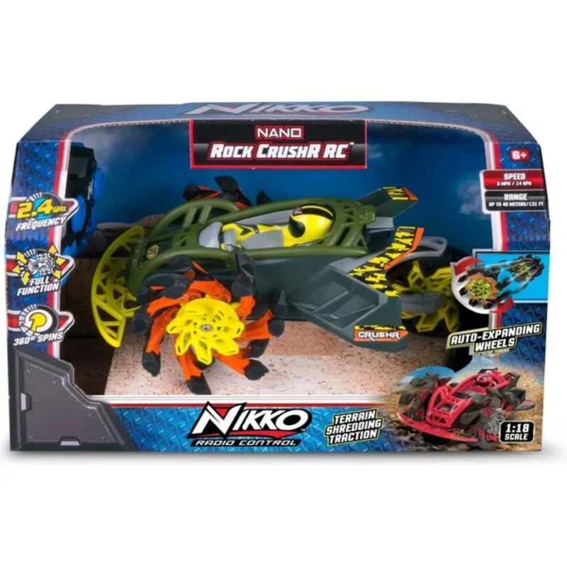 Nikko Nano Rock Crushr Techno Vihreä 3 Nikko Nano Rock Crushr Techno Vihreä