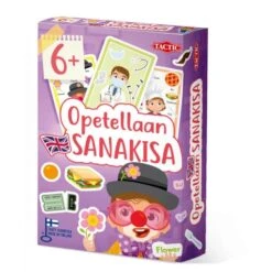Opetellaan Sanakisa Korttipeli