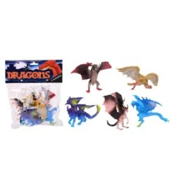 Lohikäärme 5 Kpl Erilaisia