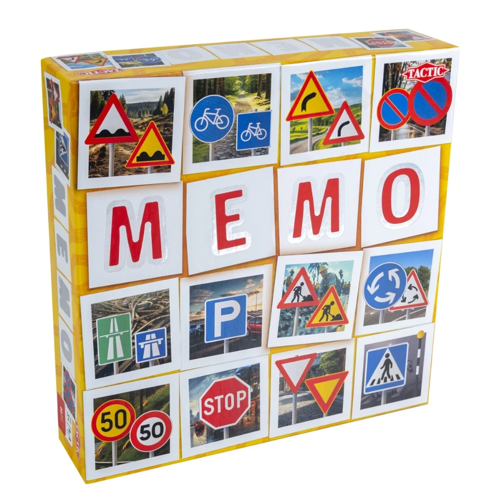 Memo Muistipeli Liikennemerkit Tactic 4 Memo Muistipeli Liikennemerkit Tactic - Image 2