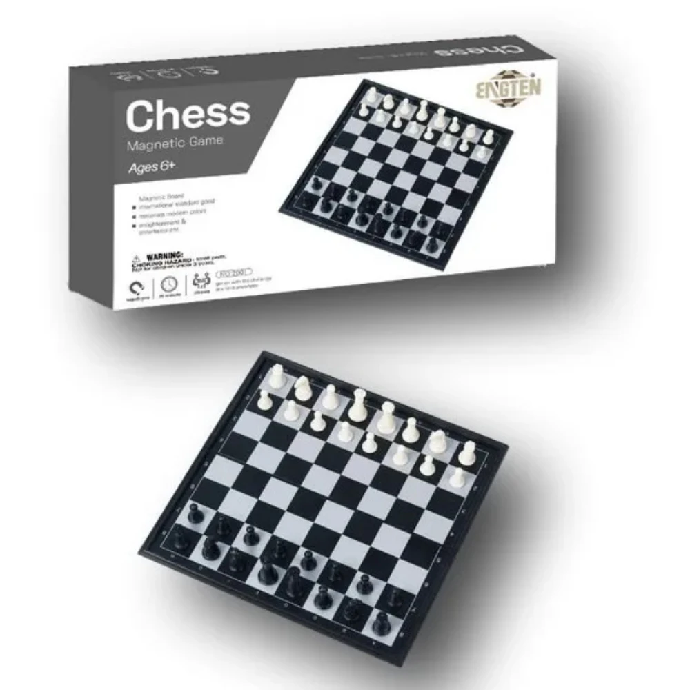 Shakki Magneettinen Matkapeli Kokoontaittuva 3 Shakki Magneettinen Matkapeli Kokoontaittuva
