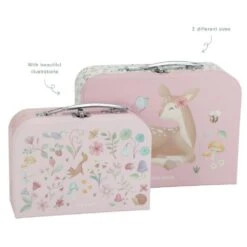 Laukku 2kpl Pinkki Peura Little Dutch