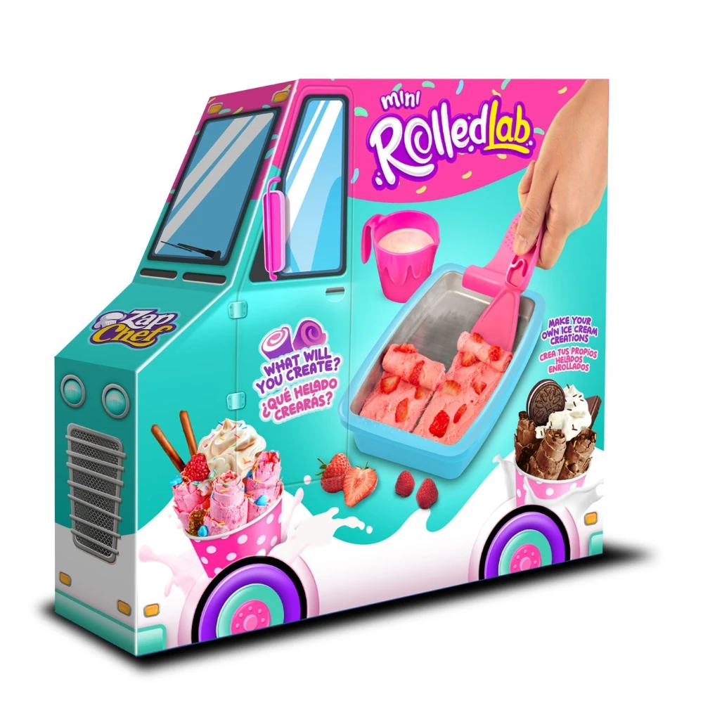 Jäätelötehdas Mini Zap Chef RolledLab 3 Jäätelötehdas Mini Zap Chef RolledLab