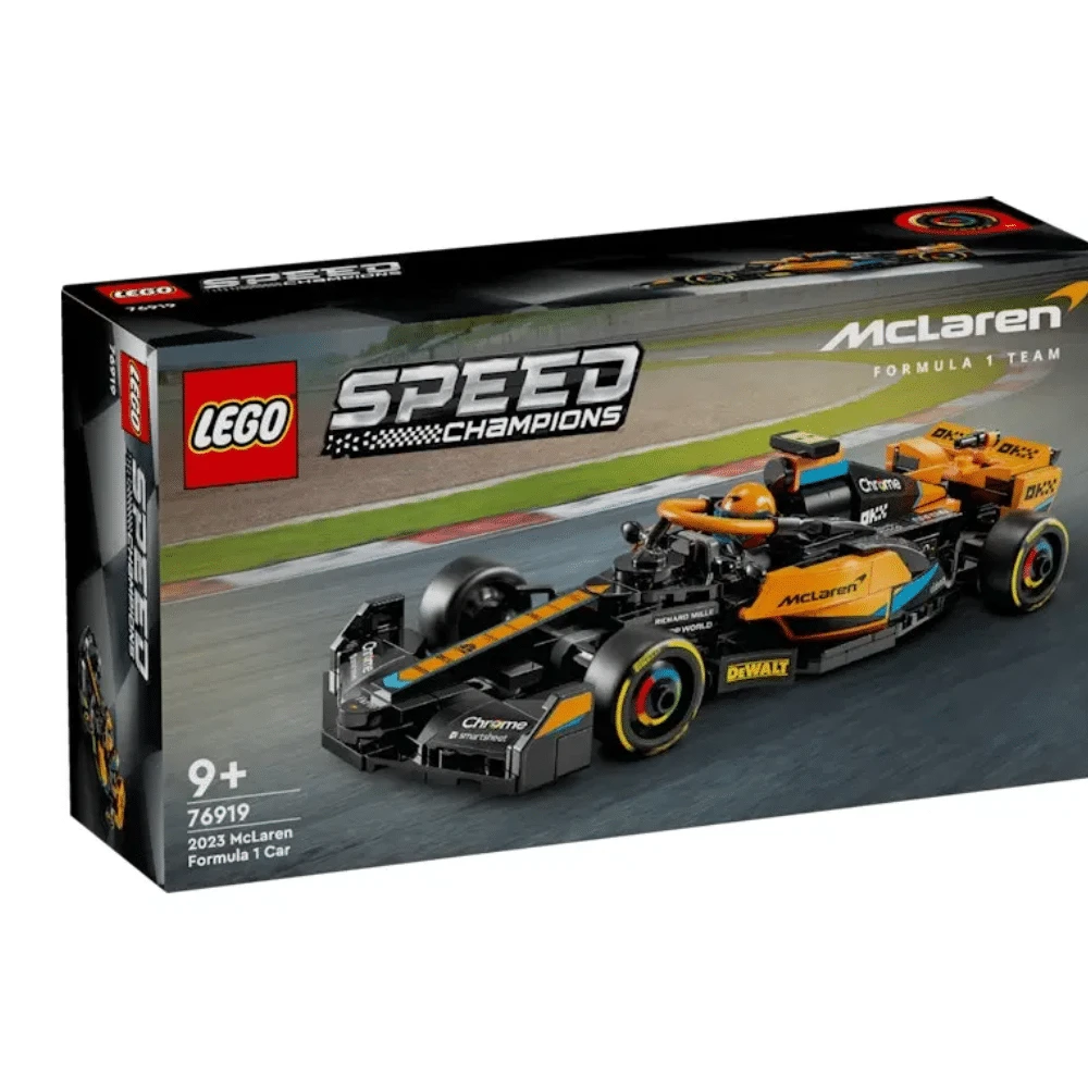 LEGO Speed Champions 76919 2023 McLaren Formula1 -kilpa-auto 3 LEGO Speed Champions 76919 2023 McLaren Formula1 -kilpa-auto