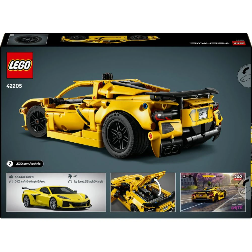 LEGO Technic 42205 Chevrolet Corvette Stingray 6 LEGO Technic 42205 Chevrolet Corvette Stingray - Image 4
