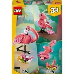 LEGO Creator 31170 Villieläimet: Vaaleanpunainen Flamingo -Muovi Ja Lelu US Nimeton malli 71 5