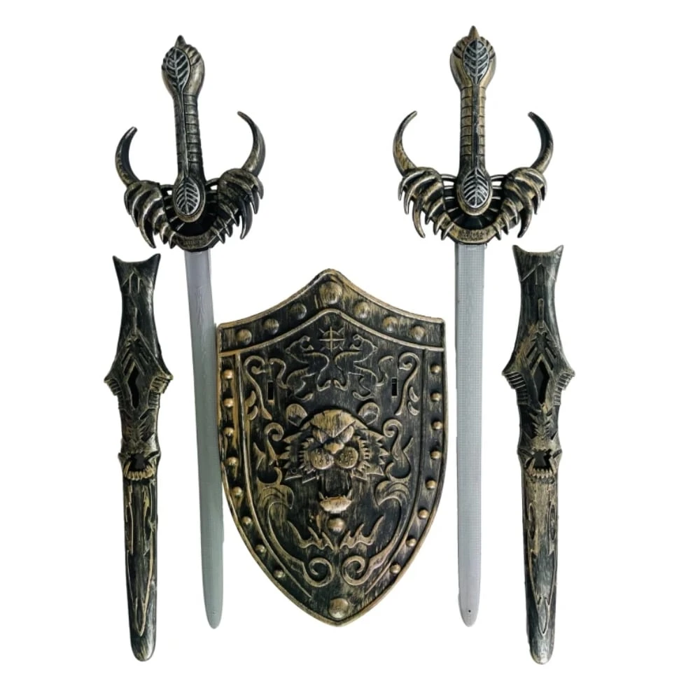 Miekka 2 Kpl Ja Kilpi Inferno 4 Miekka 2 Kpl Ja Kilpi Inferno - Image 2