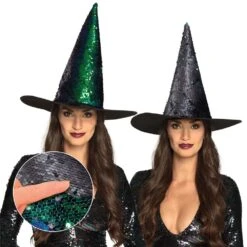 Noitahattu Paljetti Erivärisiä -Muovi Ja Lelu US Noitahattu glitter erivarisia 1