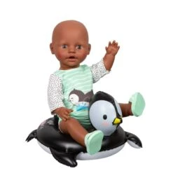 Nuken Uimasetti Pingviini Heless -Muovi Ja Lelu US Nuken Uimasetti Pingviini 2 1