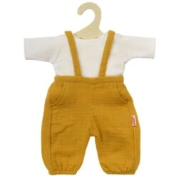 Nuken Henkselihousut Keltainen Ja Paita 35-45 Cm Heless