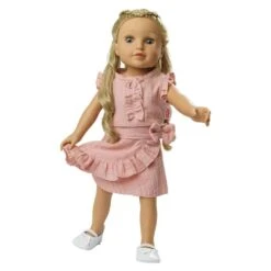 Nuken Kietaisumekko 35-45 Cm Heless -Muovi Ja Lelu US Nuken kietaisumekko 35 45 cm Heless 1