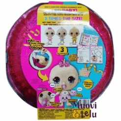 Nukke Iso Iso Vauva Ollie Sinisessä Simpukassa 46 Cm -Muovi Ja Lelu US Nukke iso iso vauvanukke Bella pinkissa simpukassa 46 cm 3