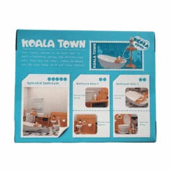 Nukkekoti Kylpyhuone Koala Diary -Muovi Ja Lelu US Nukkekoti Kylpyhuone Koala Diary 2