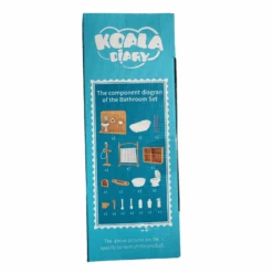 Nukkekoti Kylpyhuone Koala Diary -Muovi Ja Lelu US Nukkekoti Kylpyhuone Koala Diary 3
