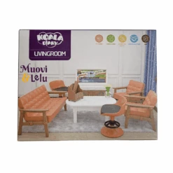 Nukkekoti Olohuone Koala Diary