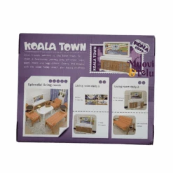 Nukkekoti Olohuone Koala Diary -Muovi Ja Lelu US Nukkekoti Olohuonen Koala Diary 3