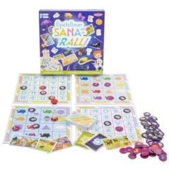 Opetellaan Sanaralli Tactic Lautapeli -Muovi Ja Lelu US Opetellaan Sanaralli Tactic 2