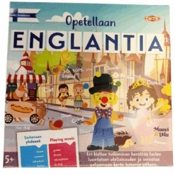 Opetellaan Englantia -lautapeli Tactic