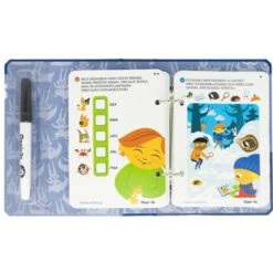 Oppi & Ilo Ekalle Luokalle Puuhakorttikirja -Muovi Ja Lelu US Oppi amp Ilo Ekalle luokalle puuhakorttikirja 1