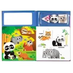 Oppi & Ilo Hassut Nassut Palapelikirja 9 Oppi & Ilo Hassut Nassut Palapelikirja -Muovi Ja Lelu US Oppi ja ilo Hassut nassut palapelikirja aukeama 1