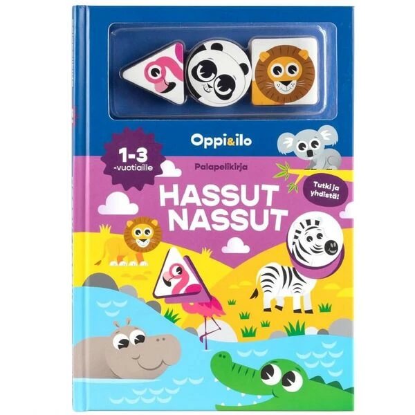 Oppi & Ilo Hassut Nassut Palapelikirja 3 Oppi & Ilo Hassut Nassut Palapelikirja