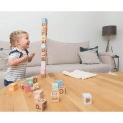 Palikat Aakkoset 30 Kappaletta Joueco Puinen -Muovi Ja Lelu US Palikat aakkoset 30 kpl Joueco 2