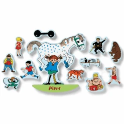 Peppi Pitkätossu Tasapainoleikki Puulelu -Muovi Ja Lelu US Peppi Pitkatossu Tasapainoleikki 2