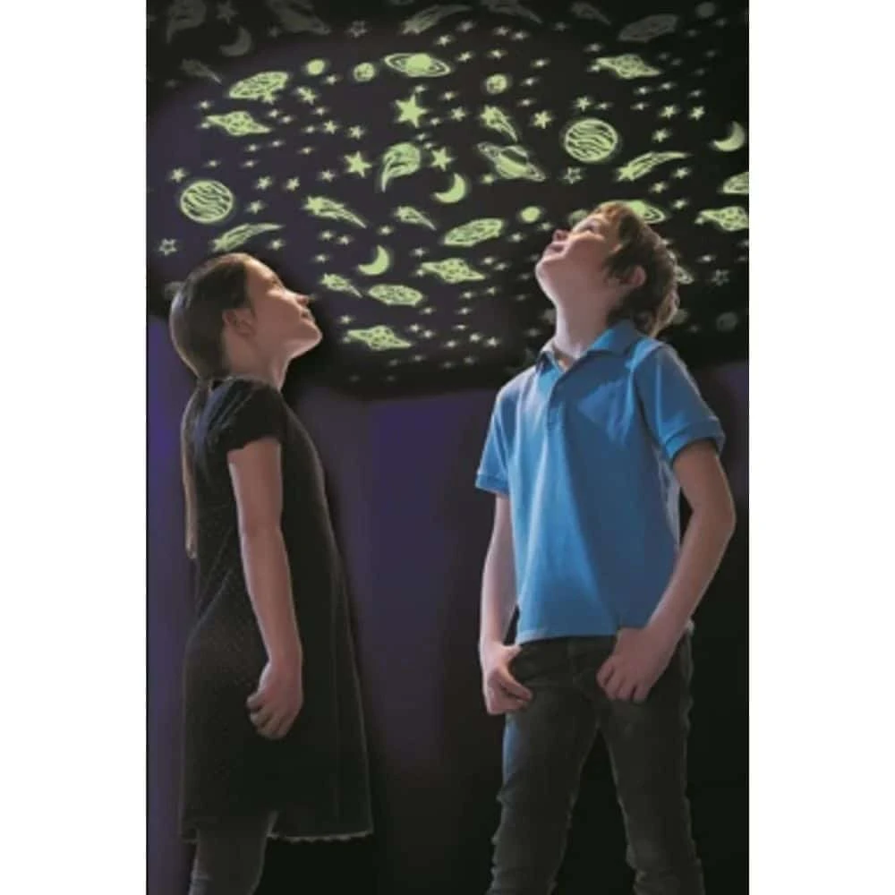 Pimeässä Hohtavat Tähdet & Planeetat 500 Kpl 4 Pimeässä Hohtavat Tähdet & Planeetat 500 Kpl - Image 2