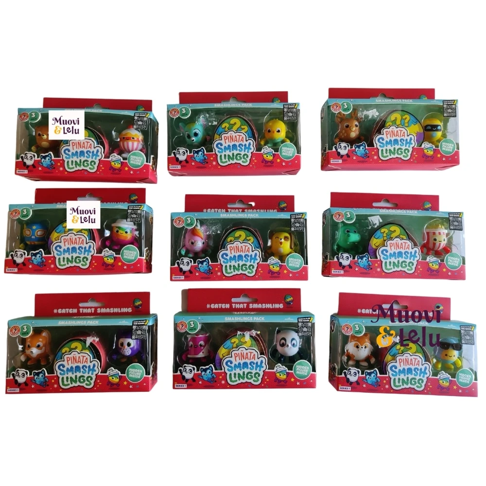 Pinata Smashlings Hahmopakkaus 3 Kpl Erilaisia 4 Pinata Smashlings Hahmopakkaus 3 Kpl Erilaisia - Image 2