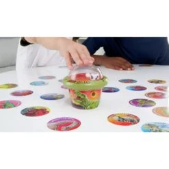 Pop-A-Tops Dinofaktat -peli 8 Pop-A-Tops Dinofaktat -peli -Muovi Ja Lelu US Pop A Tops Dinofaktat 3