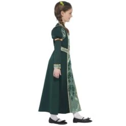 Lasten Naamiaisasu Prinsessamekko Fiona S 115-128 Cm -Muovi Ja Lelu US Prinsessa Fiona mekko ja tiaara 2 1 1