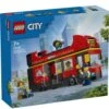 LEGO City 60407 Punainen Kaksikerroksinen Turistibussi 1 LEGO City 60407 Punainen Kaksikerroksinen Turistibussi -Muovi Ja Lelu US Punainen kaksikerroksinen