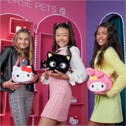 Purse Pets Hello Kitty Chococat Interaktiivinen Käsilaukku -Muovi Ja Lelu US Purse Pets Hello Kitty Chococat interaktiivinen kasilaukku 3