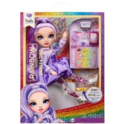 Rainbow High Sparkle & Shine Viola Muotinukke