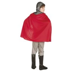 Lasten Naamiaisasu Ritari L 145-158 Cm -Muovi Ja Lelu US Ritari asu viitta ja housut 3 1