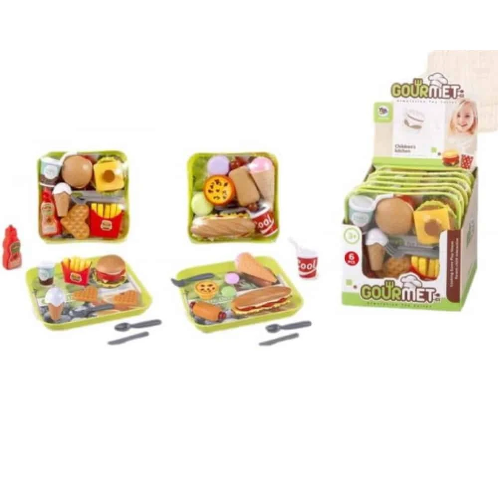 Ruokasetti Pikaruokatarjotin Erilaisia 3 Ruokasetti Pikaruokatarjotin Erilaisia