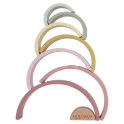 Sateenkaari Puu Pastelli Little Dutch Puulelu -Muovi Ja Lelu US Sateenkaari puu pastelli Little Dutch puulelu 1