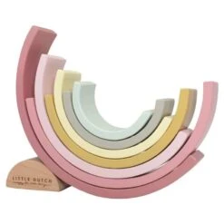 Sateenkaari Puu Pastelli Little Dutch Puulelu -Muovi Ja Lelu US Sateenkaari puu pastelli Little Dutch puulelu 3 1