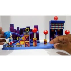 Sega Sonic Studiopolis-leikkisetti -Muovi Ja Lelu US Sega Sonic Studiopolis leikkisetti 1