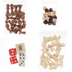 Shakki 3 In 1 -pelisetti 8 Shakki 3 In 1 -pelisetti -Muovi Ja Lelu US Shakki 3 in 1 pelisetti 2