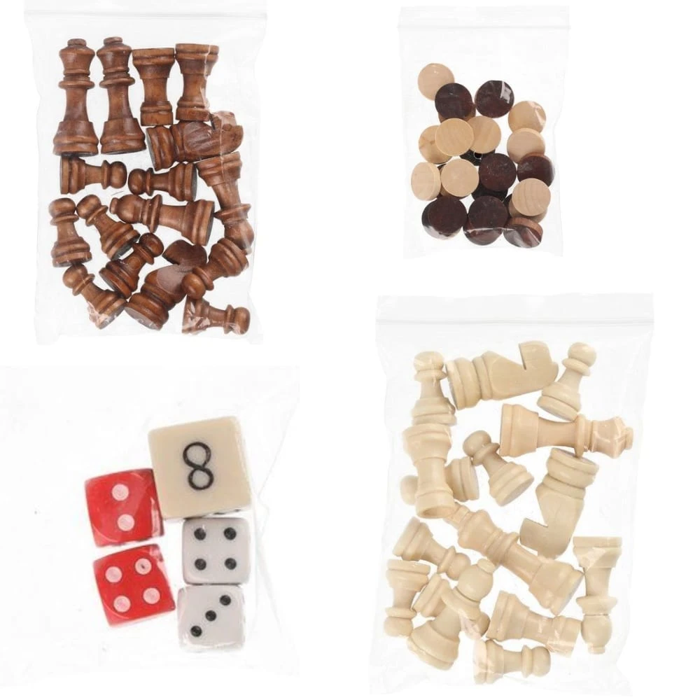 Shakki 3 In 1 -pelisetti 5 Shakki 3 In 1 -pelisetti - Image 3