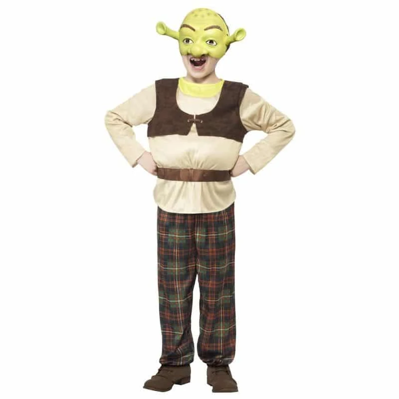 Lasten Naamiaisasu Shrek S 115-128 Cm 2 Lasten Naamiaisasu Shrek S 115-128 Cm